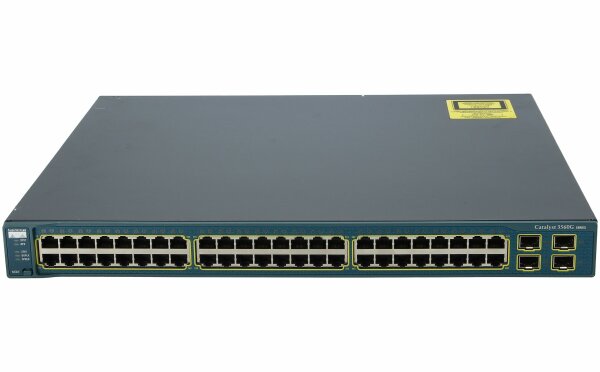 Cisco -  WS-C3560G-48TS-S -  Catalyst 3560 48 10/100/1000T + 4 SFP Standard Image