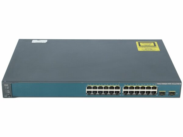 Cisco -  WS-C3560V2-24PS-E -  Catalyst 3560V2 24 10/100 PoE + 2 SFP + IPS (Enhanced) Image