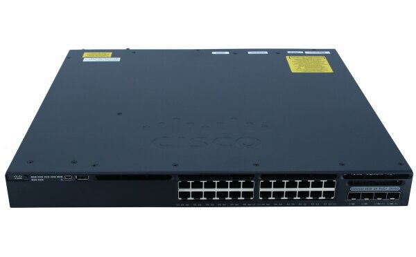 Cisco -  WS-C3650-24PD-L -  Cisco Catalyst 3650 24 Port PoE 2x10G Uplink LAN Base