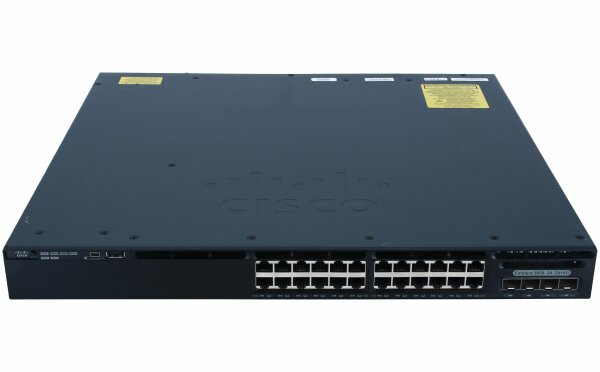 Cisco -  WS-C3650-24TD-E -  Cisco Catalyst 3650 24 Port Data 2x10G Uplink IP Services