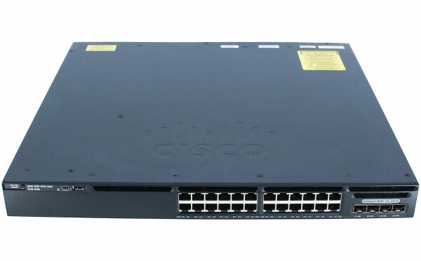 Cisco -  WS-C3650-24TS-S -  Cisco Catalyst 3650 24 Port Data 4x1G Uplink IP Base