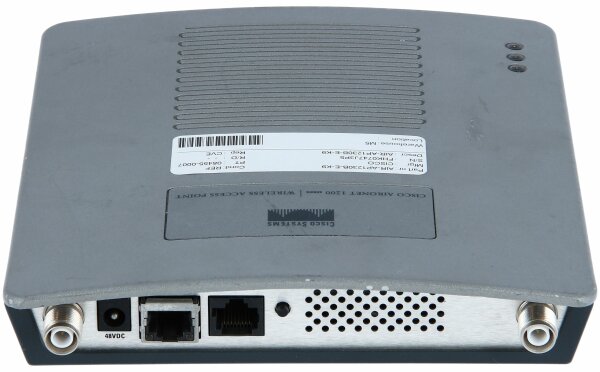 Cisco -  AIR-AP1230B-E-K9 -  802.11b IOS AP w/Avail CBus Slot, ETSI Cnfg