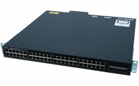 Cisco -  WS-C3650-48FD-S -  Cisco Catalyst 3650 48 Port Full PoE 2x10G Uplink IP Base