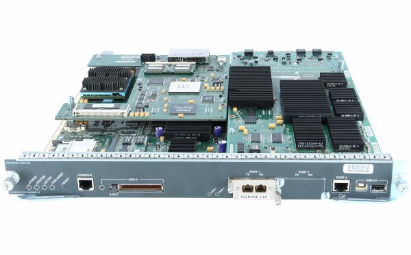 Cisco -  WS-SUP32-10GE-3B= -  Cat 6500 Supervisor 32 with 2 ports 10GbE and PFC3B