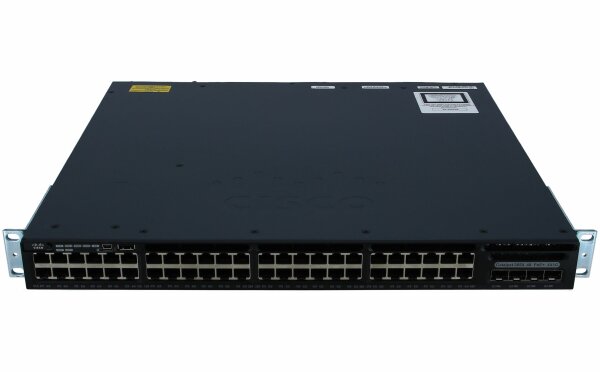 Cisco -  WS-C3650-48PS-S -  Cisco Catalyst 3650 48 Port PoE 4x1G Uplink IP Base