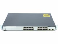 Cisco -  WS-C3750-24TS-E -  Catalyst 3750 24 10/100 + 2...