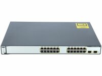 Cisco -  WS-C3750-24TS-S -  Catalyst 3750 24 10/100 + 2...