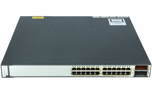 Cisco -  WS-C3750E-24TD-E -  Catalyst 3750E 24 10/100/1000+2*10GE(X2),265W,IPS s/w