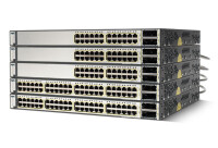 Cisco -  WS-C3750E-48PD-EF -  Catalyst 3750E 48 10/100/1000 PoE+2*10GE(X2),1150W,IPS s/w