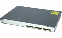 Cisco -  WS-C3750G-12S-S -  Catalyst 3750 12 SFP Standard Multilayer Image