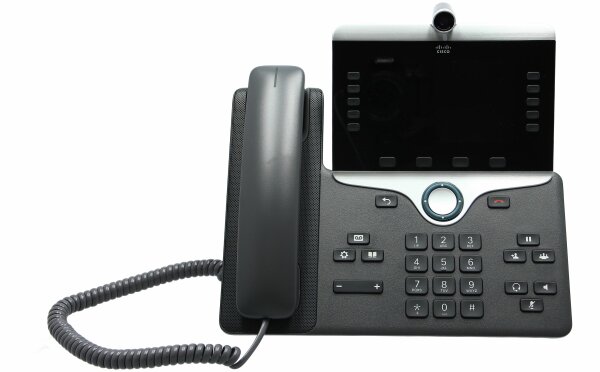 Cisco -  CP-8865-K9= -  IP Phone 8865 - IP-Videotelefon - Digitalkamera, Bluetooth-Schnittstelle