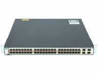 Cisco -  WS-C3750G-48PS-S -  Catalyst 3750 48...