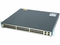 Cisco -  WS-C3750G-48PS-S -  Catalyst 3750 48 10/100/1000T PoE + 4 SFP Standard Image