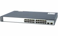 Cisco -  WS-C3750V2-24PS-S -  Catalyst 3750V2 24 10/100 PoE + 2 SFP Standard Image