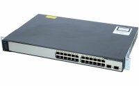 Cisco -  WS-C3750V2-24TS-S -  Catalyst 3750V2 24 10/100 + 2 SFP Standard Image