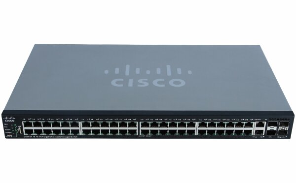 Cisco -  SG550X-48-K9-EU -  SG550X-48 48-port Gigabit Stackable Switch - Switch - 1.000 Mbps