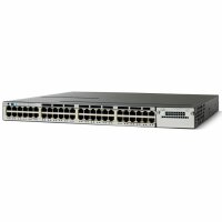 Cisco -  WS-C3750X-48PF-L -  Catalyst 3750X 48 Port Full PoE LAN Base