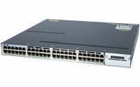 Cisco -  WS-C3750X-48T-L -  Catalyst 3750X 48 Port Data LAN Base