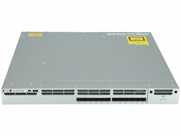 Cisco -  WS-C3850-12XS-S -  Cisco Catalyst 3850 12 Port 10G Fiber Switch IP Base