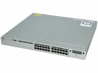 Cisco -  WS-C3850-24P-E -  Cisco Catalyst 3850 24 Port PoE IP Services