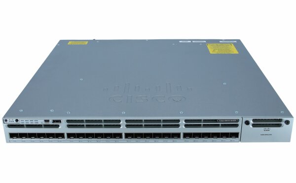 Cisco -  WS-C3850-24XS-S -  Cisco Catalyst 3850 24 Port 10G Fiber Switch IP Base