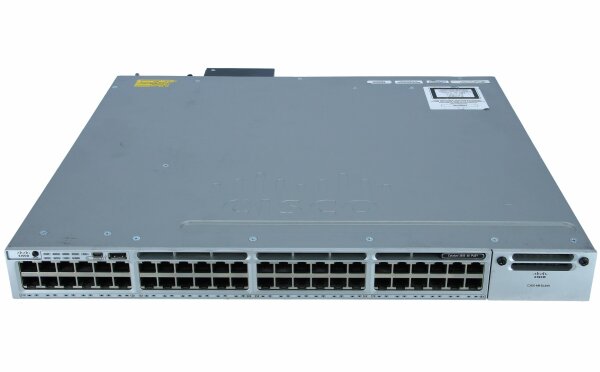 Cisco -  WS-C3850-48F-L -  Cisco Catalyst 3850 48 Port Full PoE LAN Base