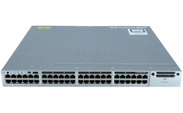 Cisco -  WS-C3850-48P-S -  Cisco Catalyst 3850 48 Port PoE IP Base