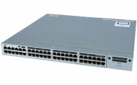 Cisco -  WS-C3850-48P-S -  Cisco Catalyst 3850 48 Port PoE IP Base