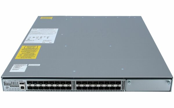 Cisco -  WS-C4500X-32SFP+ -  Catalyst 4500-X 32 Port 10G IP Base, Front-to-Back, No P/S