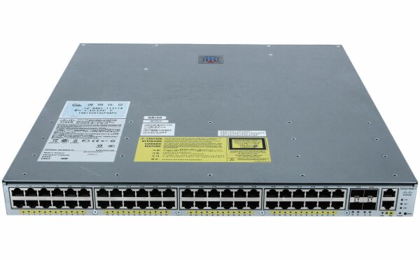 Cisco -  WS-C4948E-F-E -  Cat 4948E-F, ES, 48x 10/100/1000+ 4 SFP+, AC PS, Fr Ext