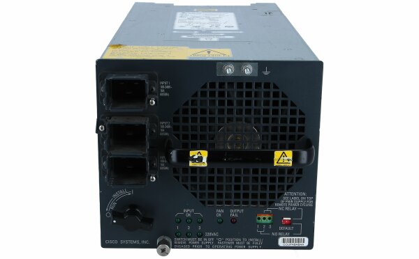 Cisco -  WS-CAC-8700W-E= -  Catalyst 6500 8700W Enhanced AC Power Supply