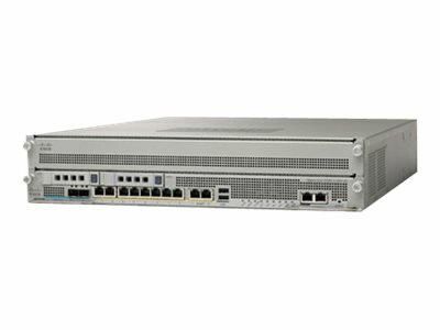 Cisco -  ASA5585-S20-K8 -  ASA 5585-X Chassis with SSP20, 8GE, 2SFP,2GE Mgt, 1 AC, DES