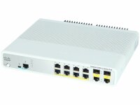 Cisco -  WS-C3560C-8PC-S -  Catalyst 3560C Switch 8 FE PoE, 2 x Dual Uplink, IP Base