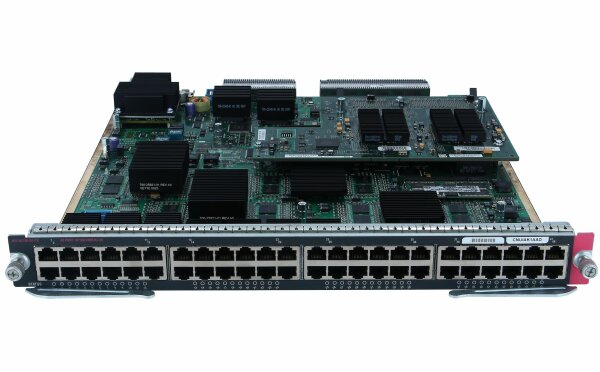 Cisco -  WS-X6748-GE-TX= -  Cat6500 48-port 10/100/1000 GE Mod: fabric enabled, RJ-45