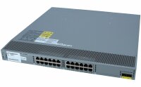 Cisco -  N2K-C2224TP-1GE -  N2K GE, 2 AC PS, 1 Fan (Std Air), 24x100/1000-T+2x10GE