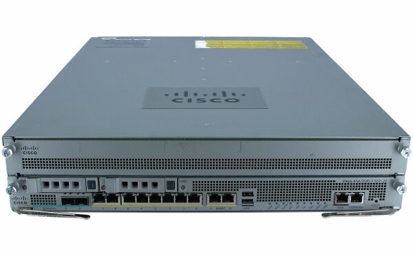 Cisco -  ASA5585-S20-K9 -  ASA 5585-X Chassis with SSP20,8GE,2 SFP,2 Mgt,1 AC, 3DES/AES