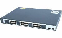 Cisco -  WS-C3750V2-24FS-S -  Catalyst 3750V2 24 100BASE-FX ports + 2 SFP Standard Image