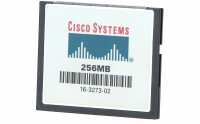 Cisco -  MEM-CF-256MB= -  256MB Compact Flash for Cisco 1900, 2900, 3900 ISR