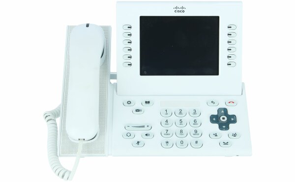 Cisco -  CP-9971-WL-K9= -  Cisco UC Phone 9971, White, Slimline Handset