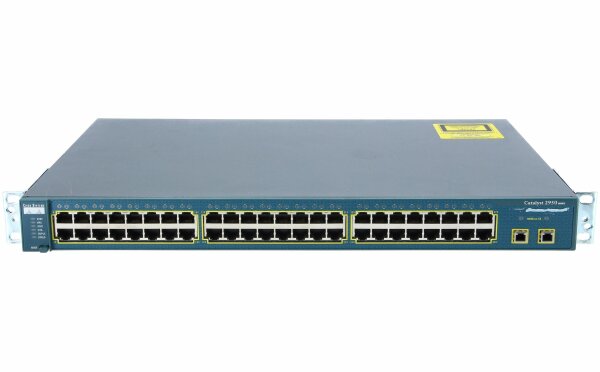 Cisco -  WS-C2950SX-48-SI -  48 10/100 and 2 1000BASE-SX uplink ports, Standard Image