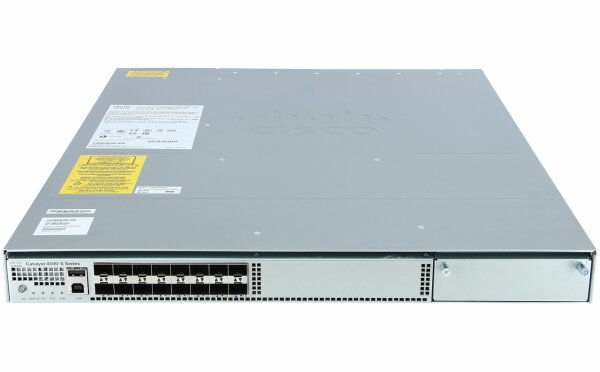 Cisco -  WS-C4500X-F-16SFP+ -  Catalyst 4500-X 16 Port 10G IP Base, Back-to-Front, No P/S