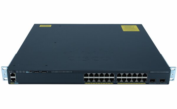 Cisco -  WS-C2960XR-24PD-I -  Catalyst 2960-XR 24 GigE PoE 370W, 2 x 10G SFP+, IP Lite