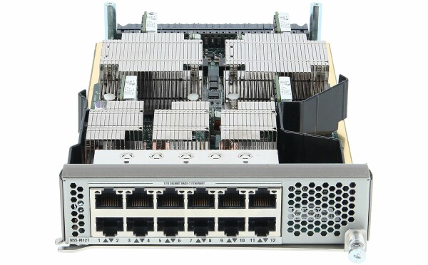 Cisco -  N55-M12T= -  Nexus 5500 Module 12 ports 10G BaseT