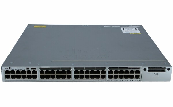 Cisco -  WS-C3850-48P-E -  Cisco Catalyst 3850 48 Port PoE IP Services