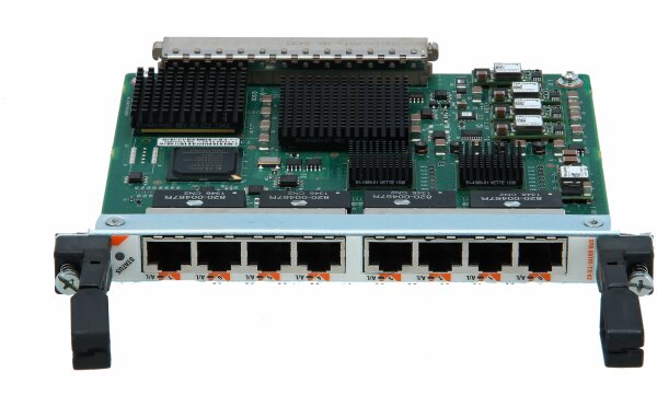 Cisco -  SPA-8X1FE-TX-V2= -  Cisco 8-Port Fast Ethernet (TX) Shared Port Adapter