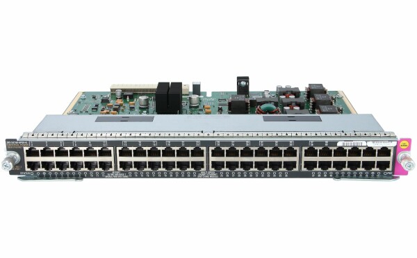 Cisco -  WS-X4748-UPOE+E= -  Catalyst 4500E 48-Port UPOE 10/100/1000(RJ45)