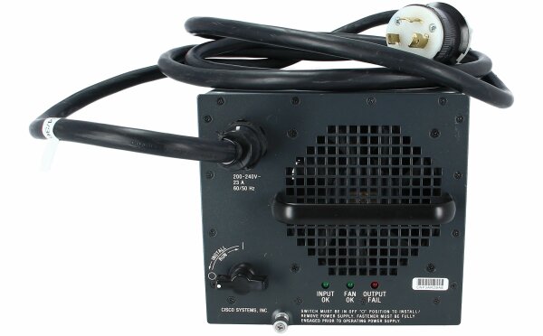 Cisco -  WS-CAC-4000W-US -  4000Watt AC Power Supply for US (cable attached)