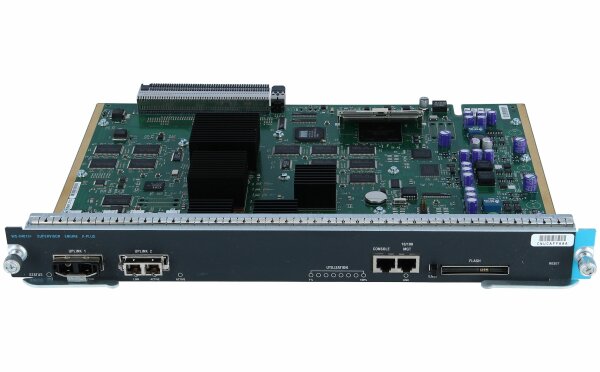 Cisco -  WS-X4013+= -  Catalyst 4500 Supervisor II-Plus (IOS), 2GE,Console(RJ-45)