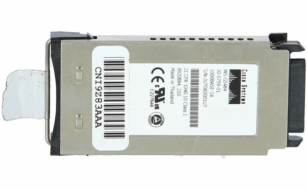 Cisco -  WS-G5484= -  1000BASE-SX Short Wavelength GBIC (Multimode only)