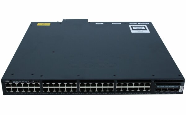 Cisco -  WS-C3650-48FS-L -  Cisco Catalyst 3650 48 Port Full PoE 4x1G Uplink LAN Base